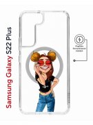 Чехол-накладка Samsung Galaxy S22 Plus (638519) Kruche PRINT Smiling
