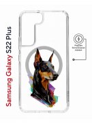 Чехол-накладка Samsung Galaxy S22 Plus (638519) Kruche PRINT Доберман