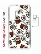 Чехол-накладка Samsung Galaxy S22 Plus (638519) Kruche PRINT Кокосы