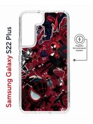 Чехол-накладка Samsung Galaxy S22 Plus (638519) Kruche PRINT Майлз Человек-паук