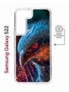 Чехол-накладка Samsung Galaxy S22 (638522) Kruche PRINT Орел