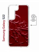 Чехол-накладка Samsung Galaxy S22 (638522) Kruche PRINT Dior