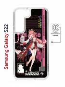 Чехол-накладка Samsung Galaxy S22 (638522) Kruche PRINT Yae Miko Genshin