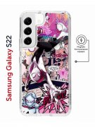 Чехол-накладка Samsung Galaxy S22 (638522) Kruche PRINT Гвен Человек-Паук