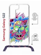 Чехол-накладка Samsung Galaxy S22 (638524) Kruche PRINT Многоликий Рик
