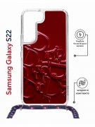 Чехол-накладка Samsung Galaxy S22 (638524) Kruche PRINT Dior