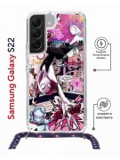 Чехол-накладка Samsung Galaxy S22 (638524) Kruche PRINT Гвен Человек-Паук