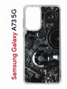 Чехол-накладка Samsung Galaxy A73 5G (638565) Kruche PRINT Двигатель