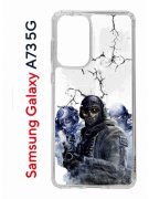 Чехол-накладка Samsung Galaxy A73 5G Kruche Print Call of Duty