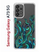 Чехол-накладка Samsung Galaxy A73 5G (638565) Kruche PRINT Щупальца