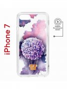 Чехол-накладка Apple iPhone 7 (598896) Kruche PRINT Цветочный шар
