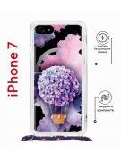 Чехол-накладка Apple iPhone 7 (598922) Kruche PRINT Цветочный шар