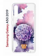 Чехол-накладка Samsung Galaxy A50 2019/A50S 2019/A30S 2019 Kruche Print Цветочный шар