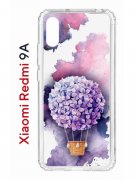 Чехол-накладка Xiaomi Redmi 9A (588935) Kruche PRINT Цветочный шар