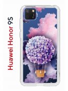 Чехол-накладка Huawei Honor 9S  (588929) Kruche PRINT Цветочный шар
