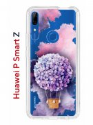 Чехол-накладка Huawei P Smart Z/Y9 Prime 2019/Honor 9X Kruche Print Цветочный шар