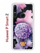 Чехол-накладка Huawei P Smart Z/Y9 Prime 2019/Honor 9X Kruche Print Цветочный шар