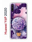 Чехол-накладка Huawei Y6p 2020 (588946) Kruche PRINT Цветочный шар