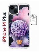 Чехол-накладка Apple iPhone 14 Plus (625965) Kruche PRINT Цветочный шар