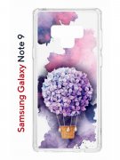 Чехол-накладка Samsung Galaxy Note 9 (591402) Kruche PRINT Цветочный шар