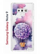 Чехол-накладка Samsung Galaxy Note 9 (591402) Kruche PRINT Цветочный шар