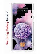 Чехол-накладка Samsung Galaxy Note 9 (591402) Kruche PRINT Цветочный шар