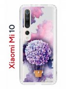 Чехол-накладка Xiaomi Mi 10 (593959) Kruche PRINT Цветочный шар