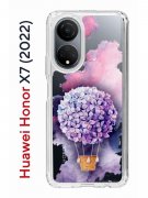 Чехол-накладка Huawei Honor X7  Kruche Print Цветочный шар