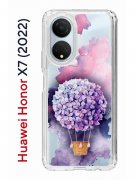 Чехол-накладка Huawei Honor X7  Kruche Print Цветочный шар