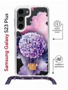 Чехол-накладка Samsung Galaxy S23 Plus (638526) Kruche PRINT Цветочный шар