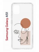 Чехол-накладка Samsung Galaxy A51 (582691) Kruche PRINT Эскиз