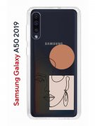Чехол-накладка Samsung Galaxy A50 2019 (583850) Kruche PRINT Эскиз