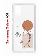 Чехол-накладка Samsung Galaxy A31 (587679) Kruche PRINT Эскиз