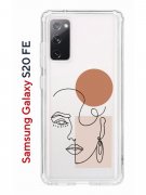 Чехол-накладка Samsung Galaxy S20 FE Kruche Print Эскиз
