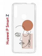 Чехол-накладка Huawei P Smart Z (588928) Kruche PRINT Эскиз