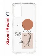 Чехол-накладка Xiaomi Redmi 9T (625951) Kruche PRINT Эскиз