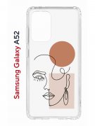 Чехол-накладка Samsung Galaxy A52 Kruche Print Эскиз