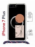 Чехол-накладка Apple iPhone 7 Plus (626142) Kruche PRINT Эскиз