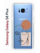 Чехол-накладка Samsung Galaxy S8 Plus (580672) Kruche PRINT Эскиз