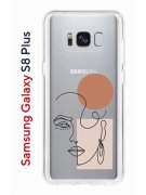 Чехол-накладка Samsung Galaxy S8 Plus (580672) Kruche PRINT Эскиз