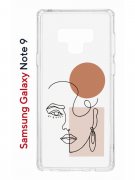 Чехол-накладка Samsung Galaxy Note 9 (591402) Kruche PRINT Эскиз