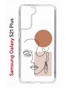 Чехол-накладка Samsung Galaxy S21 Plus Kruche Print Эскиз