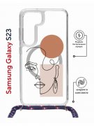 Чехол-накладка Samsung Galaxy S23 (638523) Kruche PRINT Эскиз