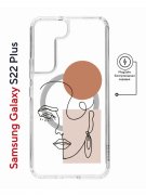 Чехол-накладка Samsung Galaxy S22 Plus (638519) Kruche PRINT Эскиз