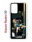 Чехол-накладка Xiaomi Redmi 10 (612846) Kruche PRINT Кирара Геншин