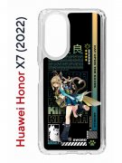 Чехол-накладка Huawei Honor X7 (2022) (638390) Kruche PRINT Кирара Геншин