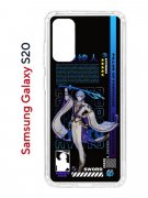 Чехол-накладка Samsung Galaxy S20 Kruche Print Аято Геншин
