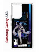 Чехол-накладка Samsung Galaxy A53 5G Kruche Print Аято Геншин