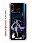Чехол-накладка Samsung Galaxy A20 2019 (580663) Kruche PRINT Аято Геншин