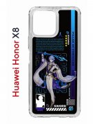 Чехол-накладка Huawei Honor X8 Kruche Print Аято Геншин